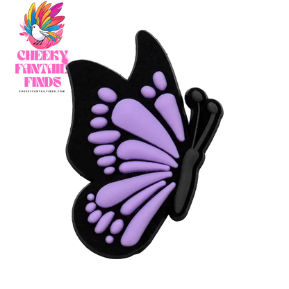 1/30pcs Mean Girls Shoe Charms for Women Bad Girl Pins Butterfly Snake Heart Shoe Accessories Decorations Sandal Buckle Ornament - Cheeky Fantail Finds