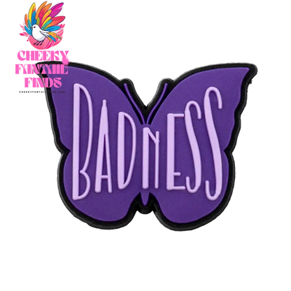 1/30pcs Mean Girls Shoe Charms for Women Bad Girl Pins Butterfly Snake Heart Shoe Accessories Decorations Sandal Buckle Ornament - Cheeky Fantail Finds