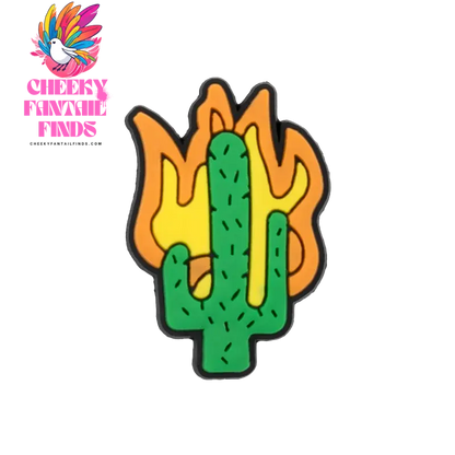 1/30pcs Naturual Green Plants Shoe Charms for Women Girls Kids Pins Accessories Cactus Flower Lemon Shoe Decorations Gift Buckle - Cheeky Fantail Finds