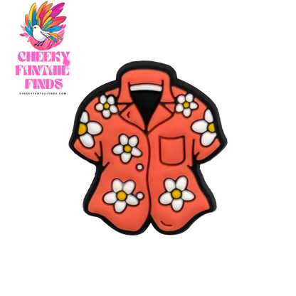 1/30pcs PVC Hawaii Summer Vacation Shoe Charms Flamingos Flower Shoe Decorations Pins for Women Men Kids Sandal Accessories Gift - Cheeky Fantail Finds