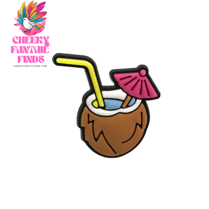 1/30pcs Summer Travel Shoe Charms Sun Beach Casual Vacation Shoe Accessories Decorations Pins for Women Men Kids Sandal Ornament - Cheeky Fantail Finds
