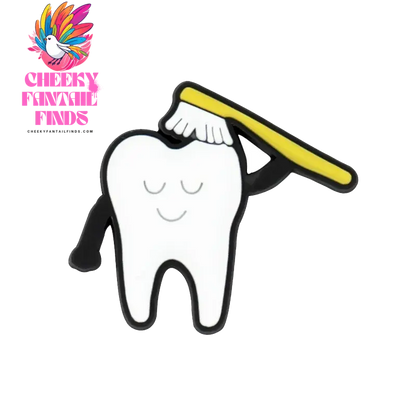 1/30pcs Teeth Medical Shoe Charms for Doctor Nurse Teeth Health Pins Pill Nurse's Uniform Shoe Decorations Pins Buckles Gifts - Cheeky Fantail Finds