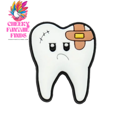 1/30pcs Teeth Medical Shoe Charms for Doctor Nurse Teeth Health Pins Pill Nurse's Uniform Shoe Decorations Pins Buckles Gifts - Cheeky Fantail Finds