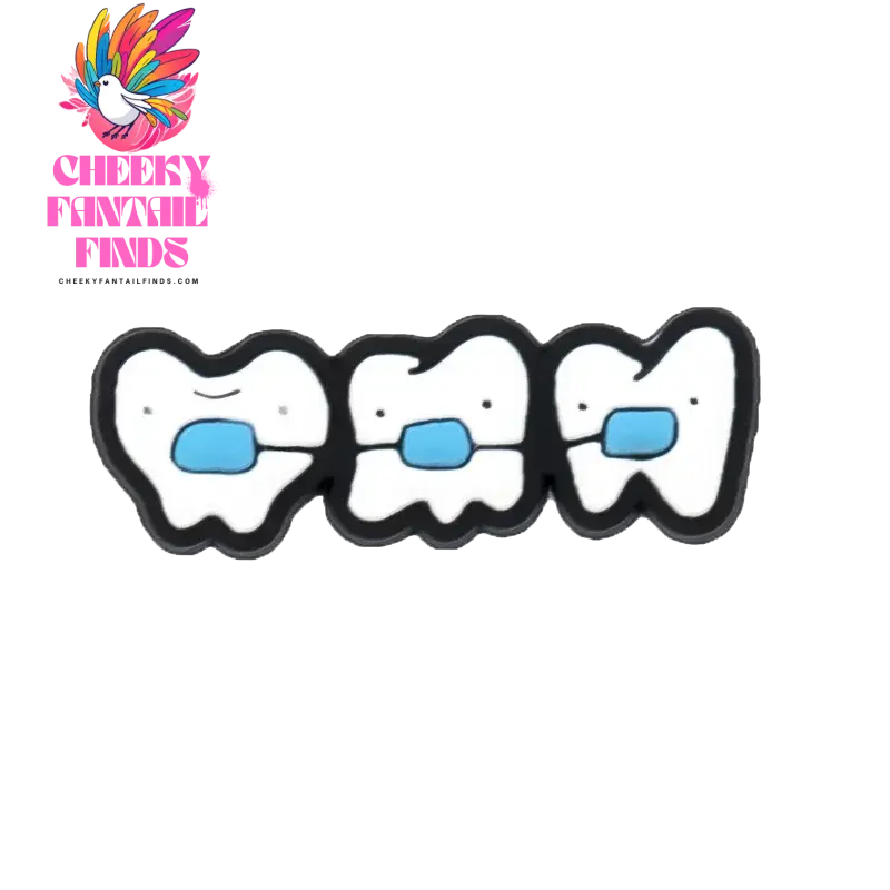 1/30pcs Teeth Medical Shoe Charms for Doctor Nurse Teeth Health Pins Pill Nurse's Uniform Shoe Decorations Pins Buckles Gifts - Cheeky Fantail Finds