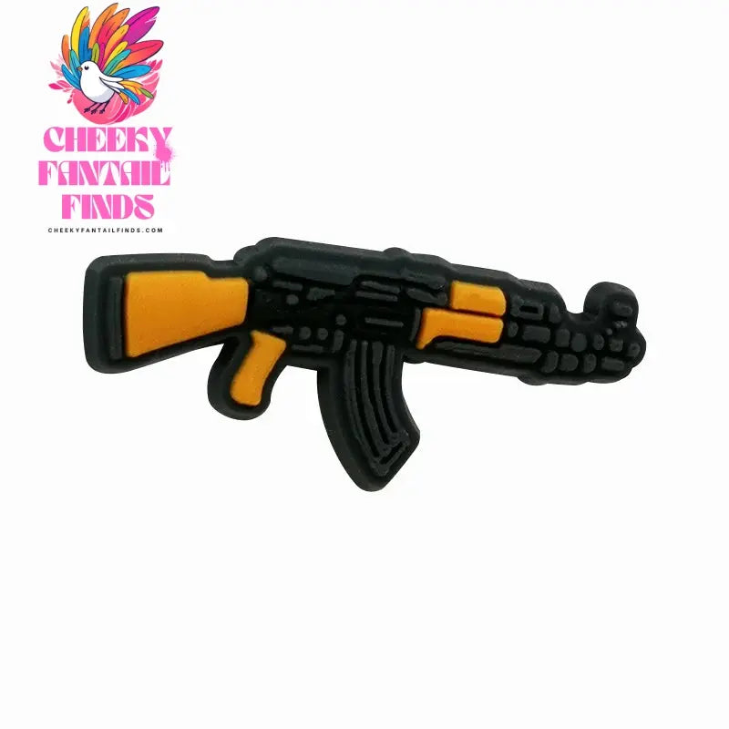 1/30pcs Trends Hood Style Gun Shoe Charms for Men Boys,HipHop Singer Game Controller Dollar Shoe Accessories Pins Clogs Buckles Cheeky Fantail Finds