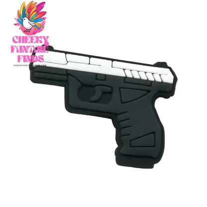 1/30pcs Trends Hood Style Shoe Charms HipHop Singer Game Controller Dollar Gun Men Boys Shoe Accessories Pins Clogs Decorations Cheeky Fantail Finds