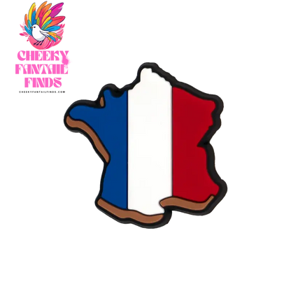 1/30pcs World Travel Shoe Charms for Women Men Kids Spain France USA Casual Vacation Shoe Accessories Decorations Sun Beach Pins - Cheeky Fantail Finds