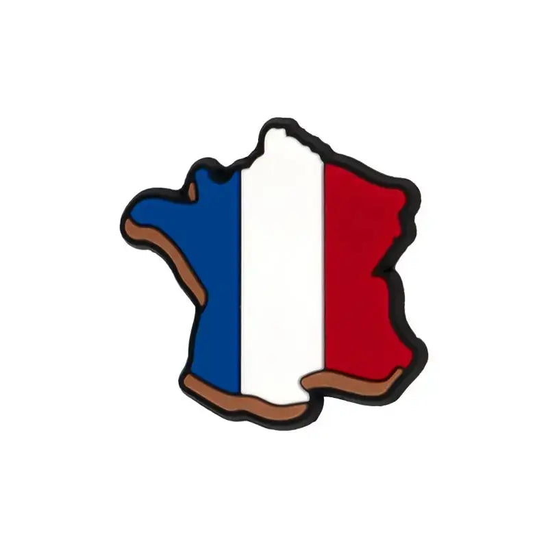 1/30pcs World Travel Shoe Charms for Women Men Kids Spain France USA Casual Vacation Shoe Accessories Decorations Sun Beach Pins - Cheeky Fantail Finds