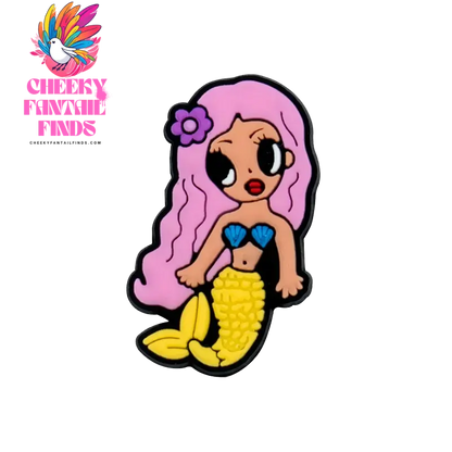 1/50pcs Karol G Shoe Charms Spain Singer Mermaids Snake Bee Shoe Decorations Pins for Women Girls Fans Gifts Sandals Accessories Cheeky Fantail Finds