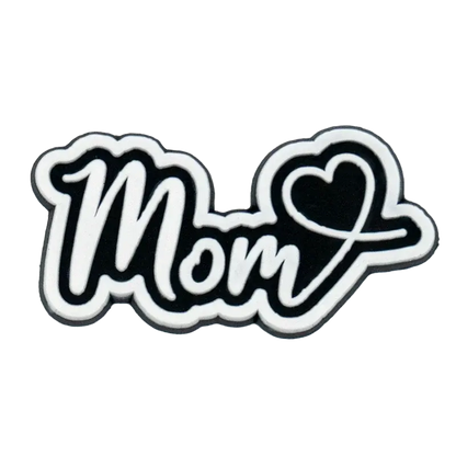 1/50pcs Shoe Charms for Family Mom Baby Dad Shoe Decorations Pins for Women Men Kids Ornament Favor Gift Shoe Accessories Buckle - Cheeky Fantail Finds