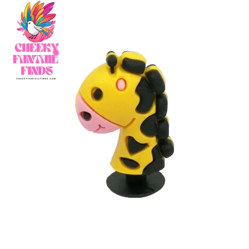 1/5pcs 3D Shoe Charms Cute Dinosaur Duck Bunny Shoe Decoration Buckle Kawaii Frogs Bees Garden Sandal Accessories Kids Gift - Cheeky Fantail Finds