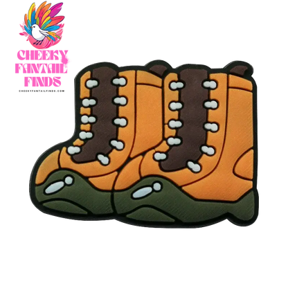1/8/26pcs Camping Shoe Charms Casual Travel Shoe Decorations Pins for Women Men Travelers Gifts Sandal Accessories Clog Buckles - Cheeky Fantail Finds