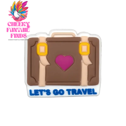 1/8/26pcs Camping Shoe Charms Casual Travel Shoe Decorations Pins for Women Men Travelers Gifts Sandal Accessories Clog Buckles - Cheeky Fantail Finds