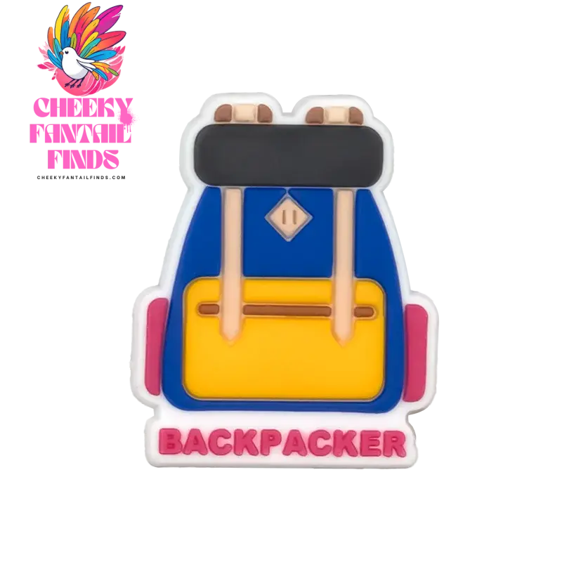1/8/26pcs Camping Shoe Charms Casual Travel Shoe Decorations Pins for Women Men Travelers Gifts Sandal Accessories Clog Buckles - Cheeky Fantail Finds
