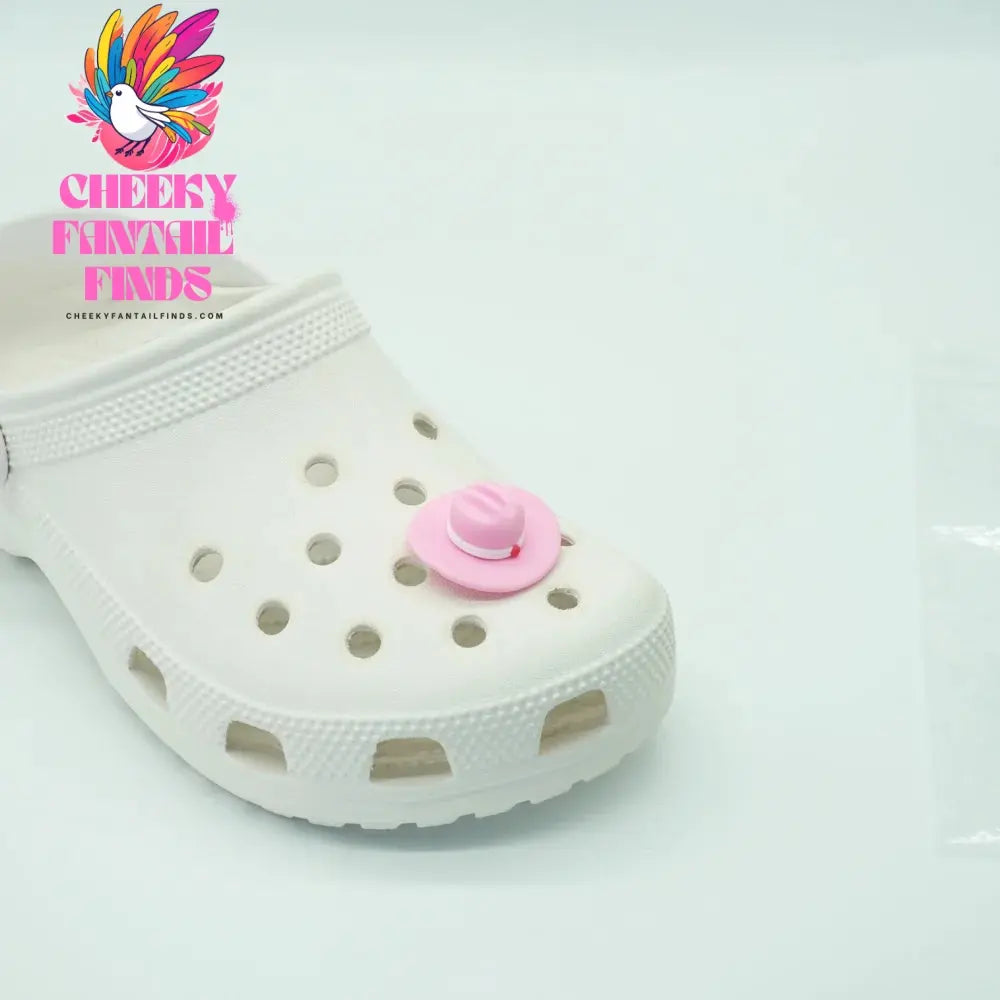 1/9pcs 3D Hat Shoe Charms for Woman Men Kids Christmas Halloween Witch Magic Hat Pink Shoe Accessories Pins Buckle Decorations - Cheeky Fantail Finds