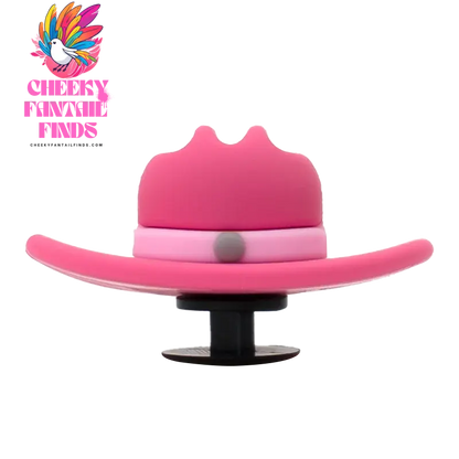 1/9pcs 3D Hat Shoe Charms for Woman Men Kids Christmas Halloween Witch Magic Hat Pink Shoe Accessories Pins Buckle Decorations - Cheeky Fantail Finds