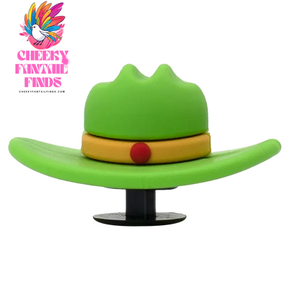 1/9pcs 3D Hat Shoe Charms for Woman Men Kids Christmas Halloween Witch Magic Hat Pink Shoe Accessories Pins Buckle Decorations - Cheeky Fantail Finds