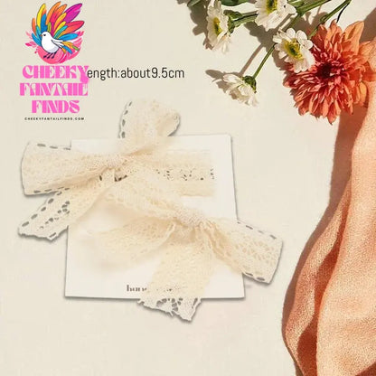 1 Pair Fashion Bowtie Flower Lace Shoelaces Buckle Shoes Charms Pearl Rhinestone Shoelace Decoration Shoe Accessoriess for Woman Cheeky Fantail Finds