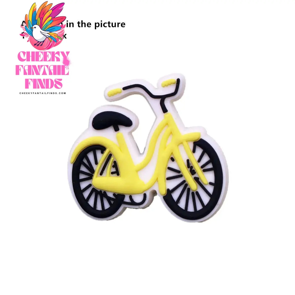 1 Pcs Cartoon Cars PVC Shoe Charms Truck Buses Motorcycle Bike Shapes Shoe Accessories Clog Pin Unisex Shoe Buckle Decorations - Cheeky Fantail Finds