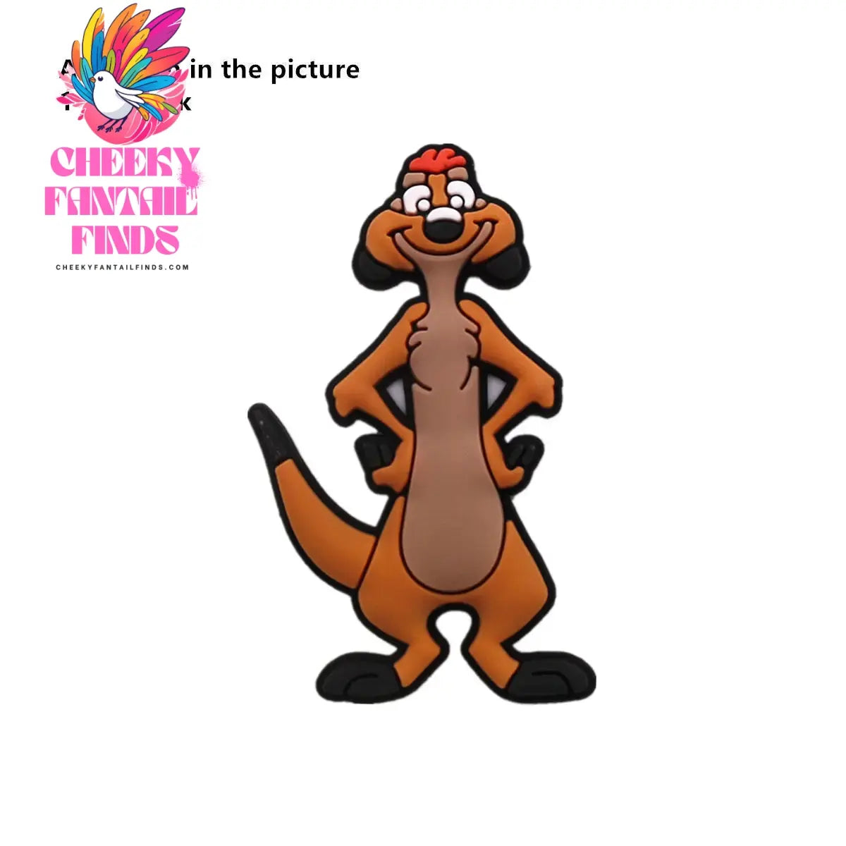 1 Pcs Cartoon Movie Lion King PVC Shoe Charms Simba Nala Pumbaa Timon Cheeky Fantail Finds