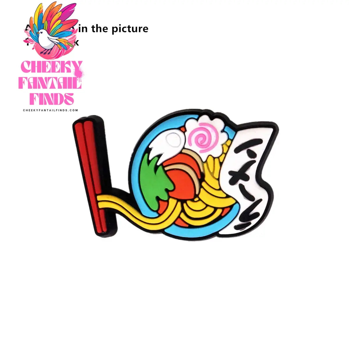 1 Pcs Original Japanese Style PVC Shoe Charms Sashimi Designer Sandal Upper Decorations Accessories Sakura Fan Clog Pin Buckle Cheeky Fantail Finds