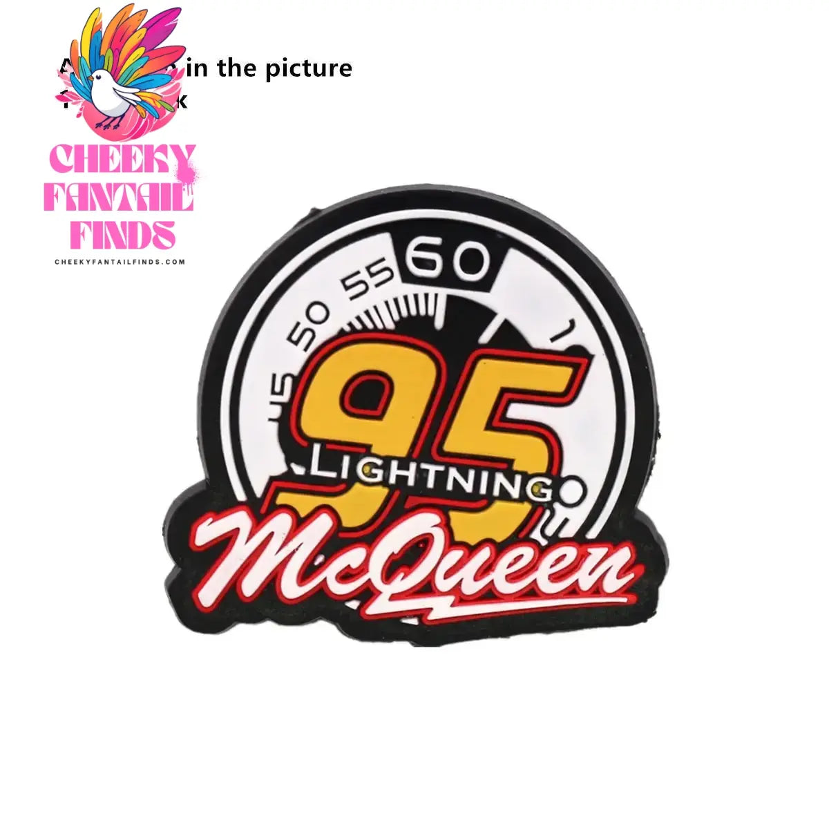 1 Pcs Original Movie Cars Shoe Charms Lightning McQueen Clog Pins Kids Cheeky Fantail Finds