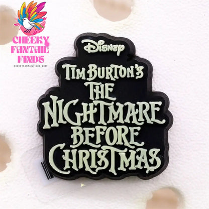 1 Pcs The Nightmare Before Christmas Movie Designer Shoe Charms Jack&Sally Cheeky Fantail Finds