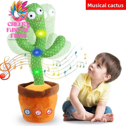 1 Piece -Talking And Dancing Cactus Toy For Baby Boys And Girls,Singing Imitation Recording,Gift That Can Talk To You Repeatedly Cheeky Fantail Finds
