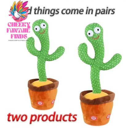 1 Piece -Talking And Dancing Cactus Toy For Baby Boys And Girls,Singing Imitation Recording,Gift That Can Talk To You Repeatedly Cheeky Fantail Finds
