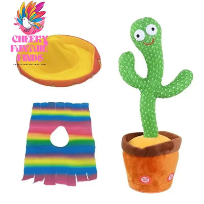 1 Piece -Talking And Dancing Cactus Toy For Baby Boys And Girls,Singing Imitation Recording,Gift That Can Talk To You Repeatedly Cheeky Fantail Finds