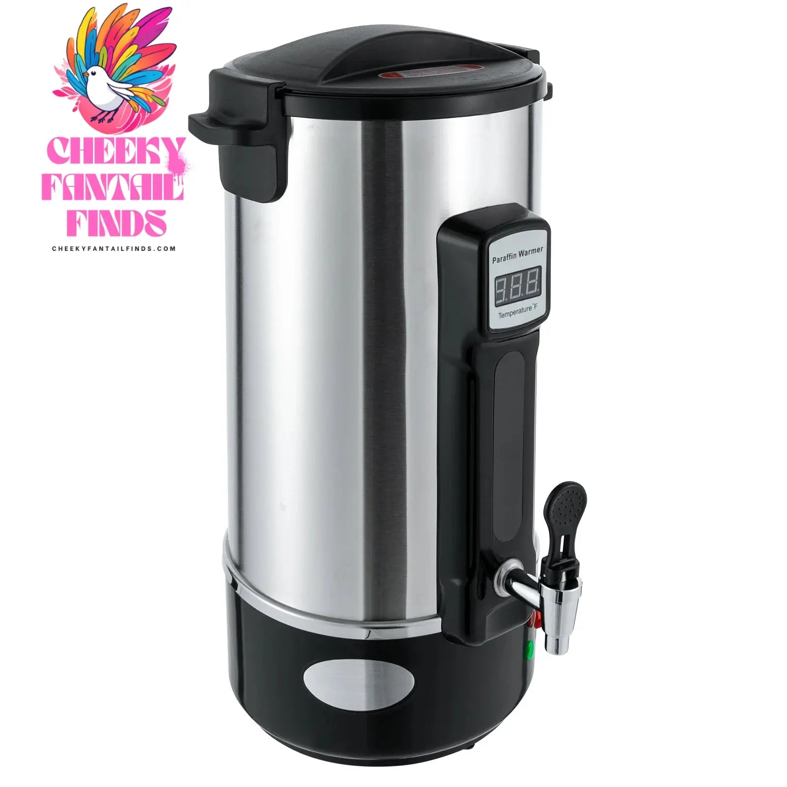 10.8L Wax Melter for Candle Making Wax Warmer Machine Large Electric Wax Melting Pot with Heating Spout Cheeky Fantail Finds