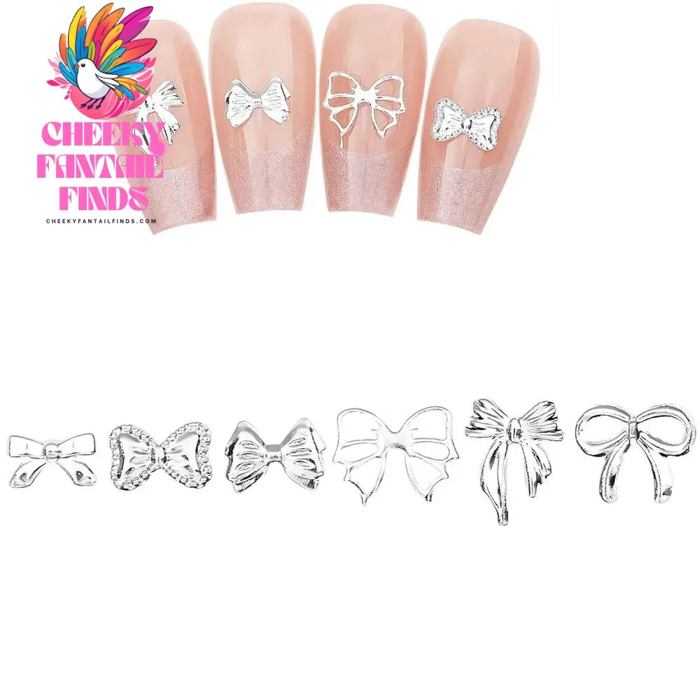 100pcs Random Mix Nail Rivet Studs Gold/Silver Stars Light Nail Art Charms Asterism Starlight Accessories Manicure Supplies Cheeky Fantail Finds
