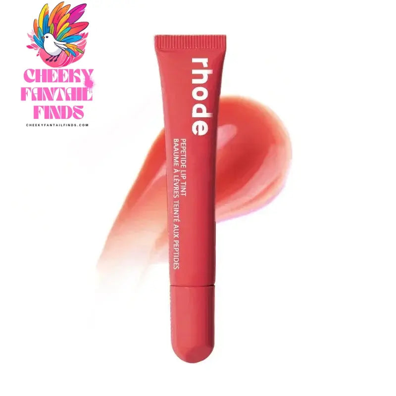 10ML Original Rhode Lip Lipstick Portable Beep Lip Non-stick Cup Non-fading Moisture High Gloss Strong Color Matte Velvet Mist Cheeky Fantail Finds