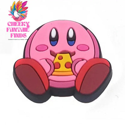 10Pcs Set Kirby's Dream Land Shoe Buckle DIY Sneakers Accessories Souvenir PVC Shoe Decorations Clogs Kids Gifts Cheeky Fantail Finds