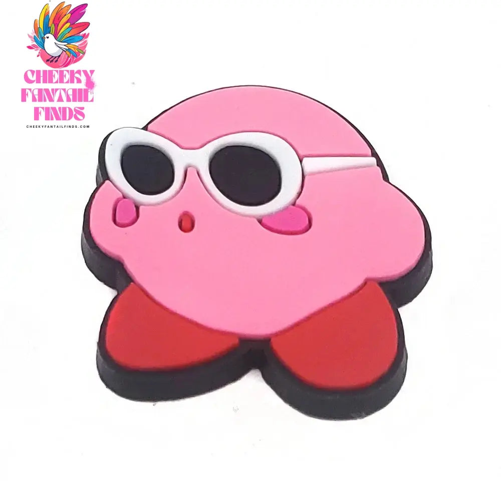 10Pcs Set Kirby's Dream Land Shoe Buckle DIY Sneakers Accessories Souvenir PVC Shoe Decorations Clogs Kids Gifts Cheeky Fantail Finds