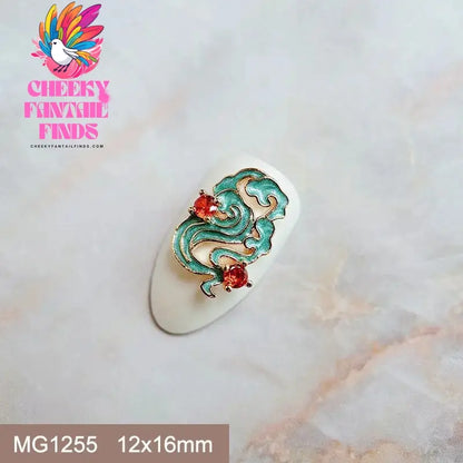 10pcs Festive Wedding Bride New Year Christmas Zircon Metal Nails Jewelry Decorations Nail Art Accessories Charms Parts Supplies Cheeky Fantail Finds