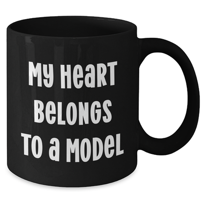 Funny Model Quote Gifts for Friends, Black Coffee Mugs from Family, Inspirational Graduation Unique Gifts for Him or Her - Additional