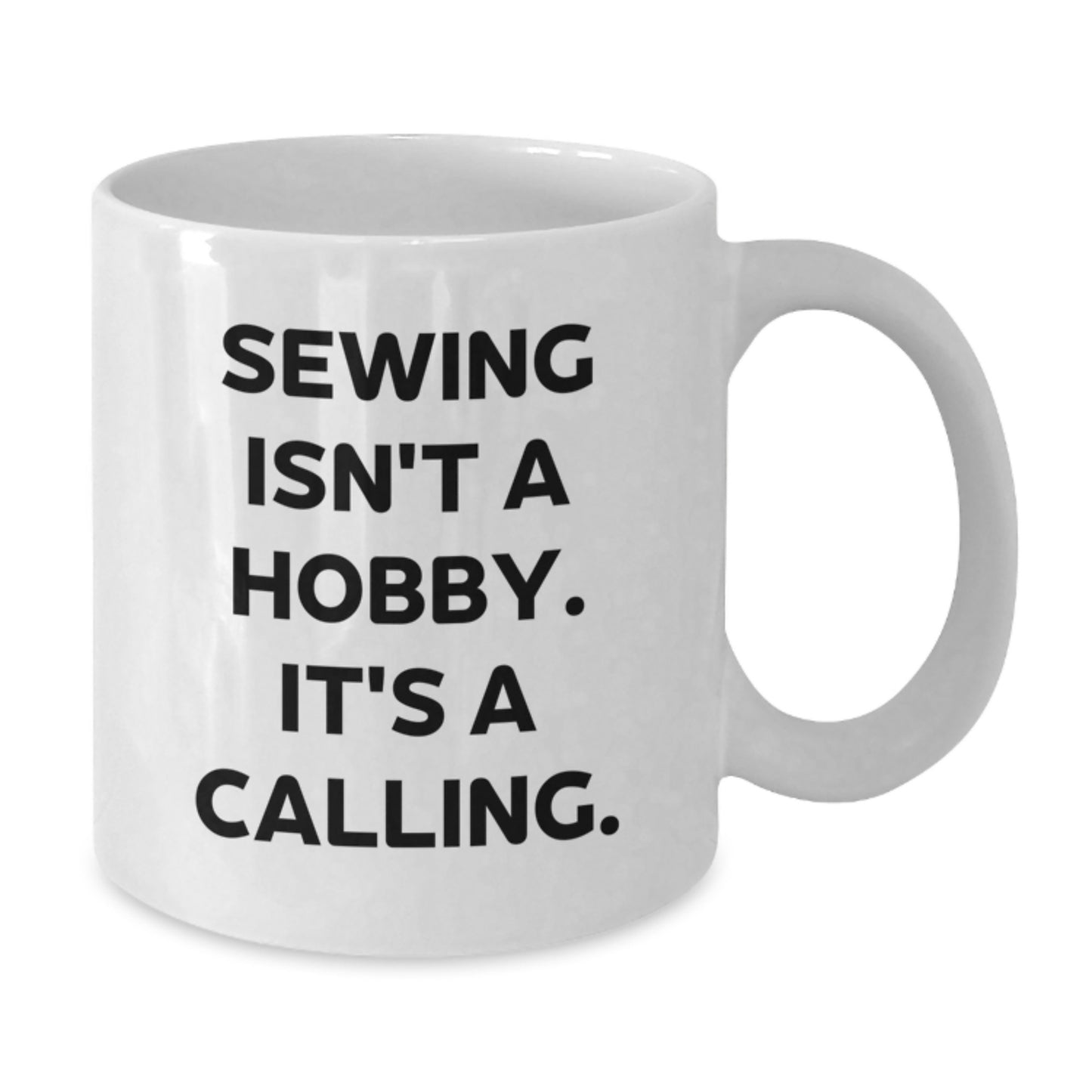 Sewing Inspiration Gifts for Her, Funny White Coffee Mug for Sewing Enthusiasts, Gifts from Family, Unique Graduation Celebrations - Additional