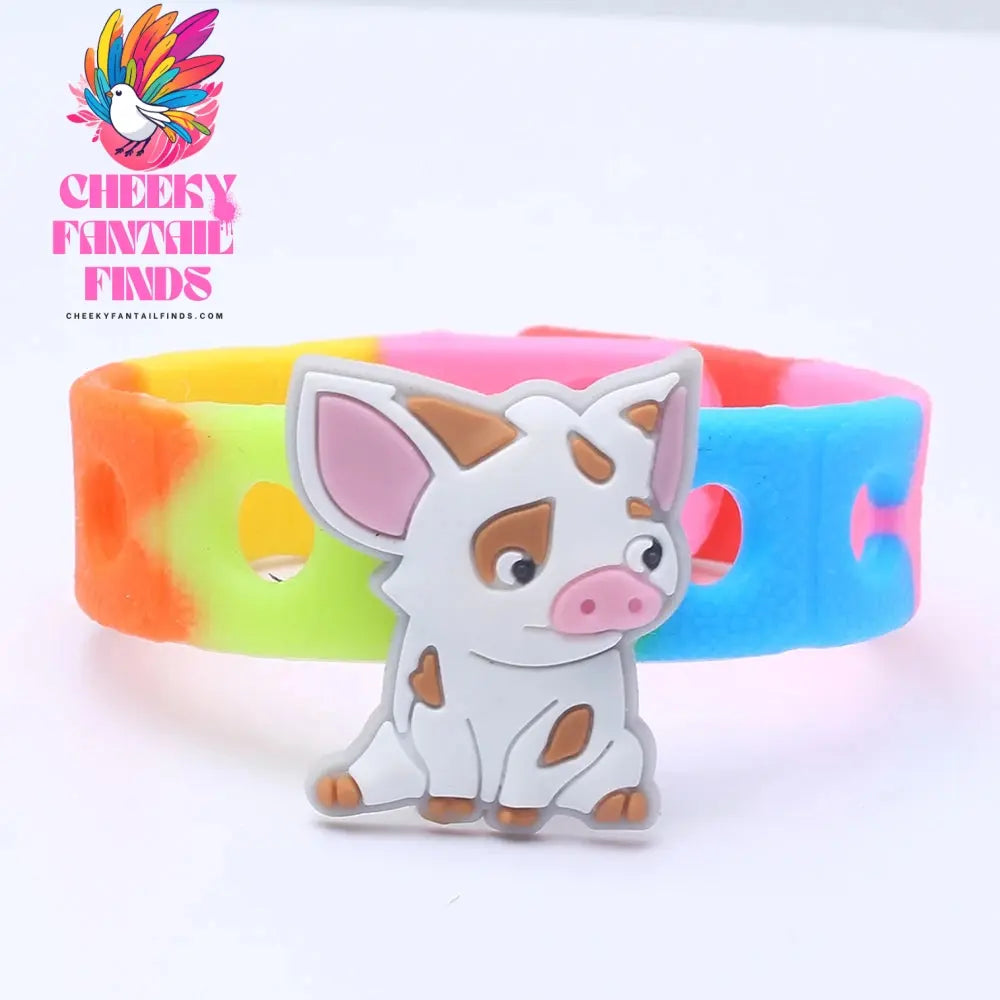 12-50Pcs Moana Shoes Charms PVC Shoe Accessories For Clogs Sandals Decoration Buckle Kids Friends Gifts - Cheeky Fantail Finds