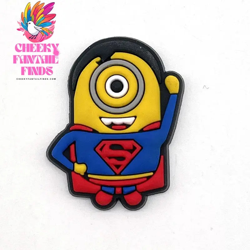12PCS Despicable Me Shoe Charms Shoe Flowers Cartoon Figure Accessories Shoes Decorations for shoes Slippers Buckle Gift Cheeky Fantail Finds