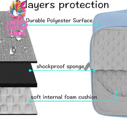 13 13.3 14 15 16 inch Laptop Bag Case for Macbook Air Pro M1 A2442 2022 2021 2020 Notebook Handbag Waterproof Briefcase Sleeve Cheeky Fantail Finds