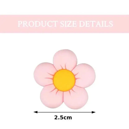 14pcs Flower Charms Cute Shoe Charms Accessories Shoe Decoration Daisy Shoes Pins Gift for Kids Girl Adults Woman Birthday Party Cheeky Fantail Finds