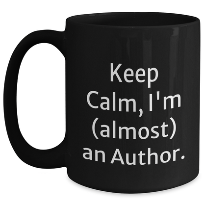 Author's Journey Funny Gifts from Friends and Family for Graduation Unique Black Coffee Mugs - Main