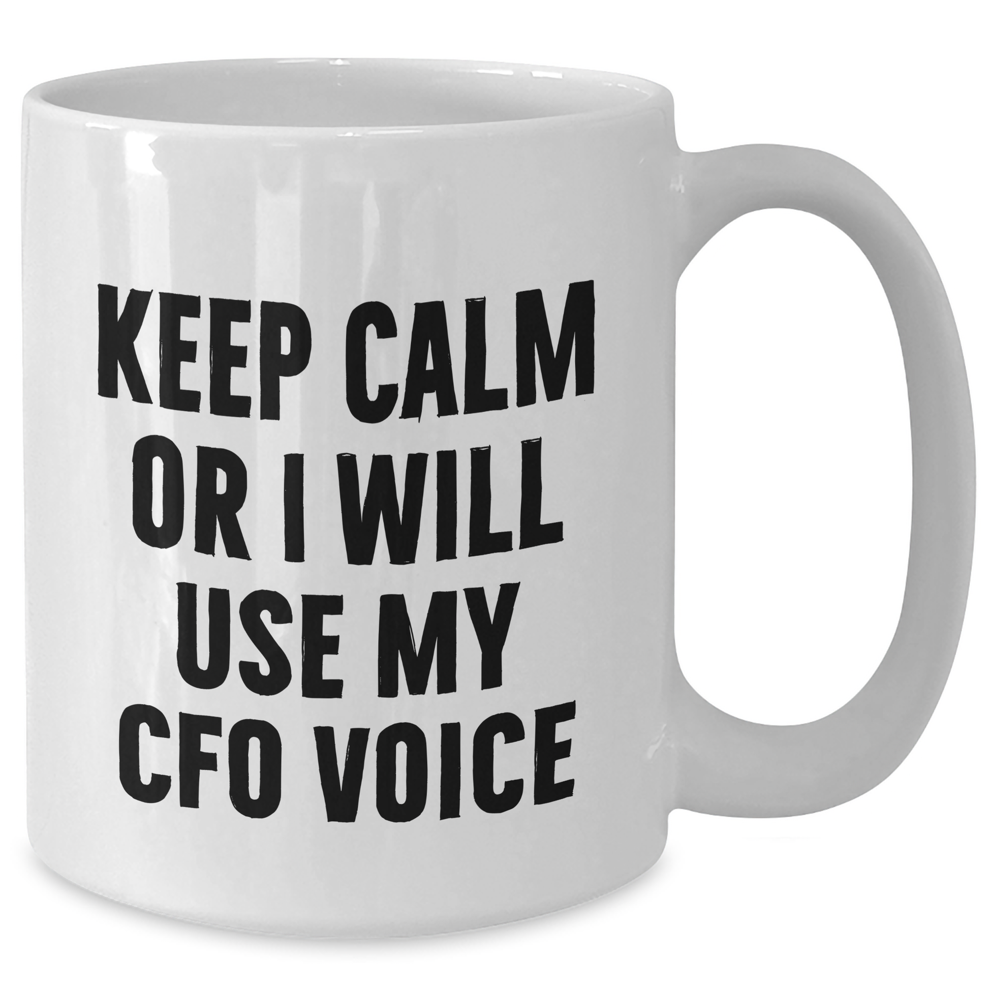 CFO Humor White Coffee Mug Gifts from Friends and Family, Funny Quote for Father's Day, Unique CFO Office Supplies - Additional