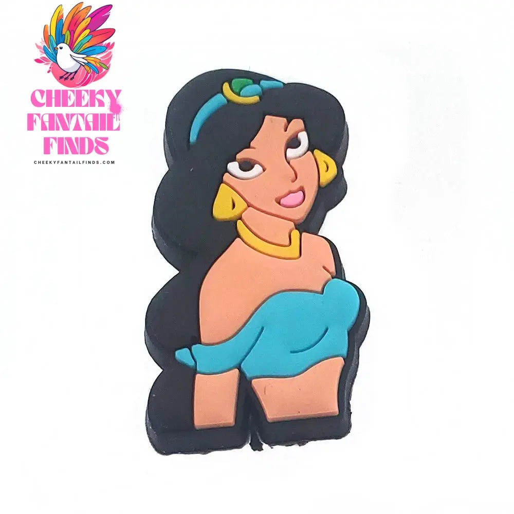 15Pcs Set Princess PVC Sandals Shoe Accessories Charms Decoration Buckle Cute Ornament DIY Wristbands Charms Cheeky Fantail Finds