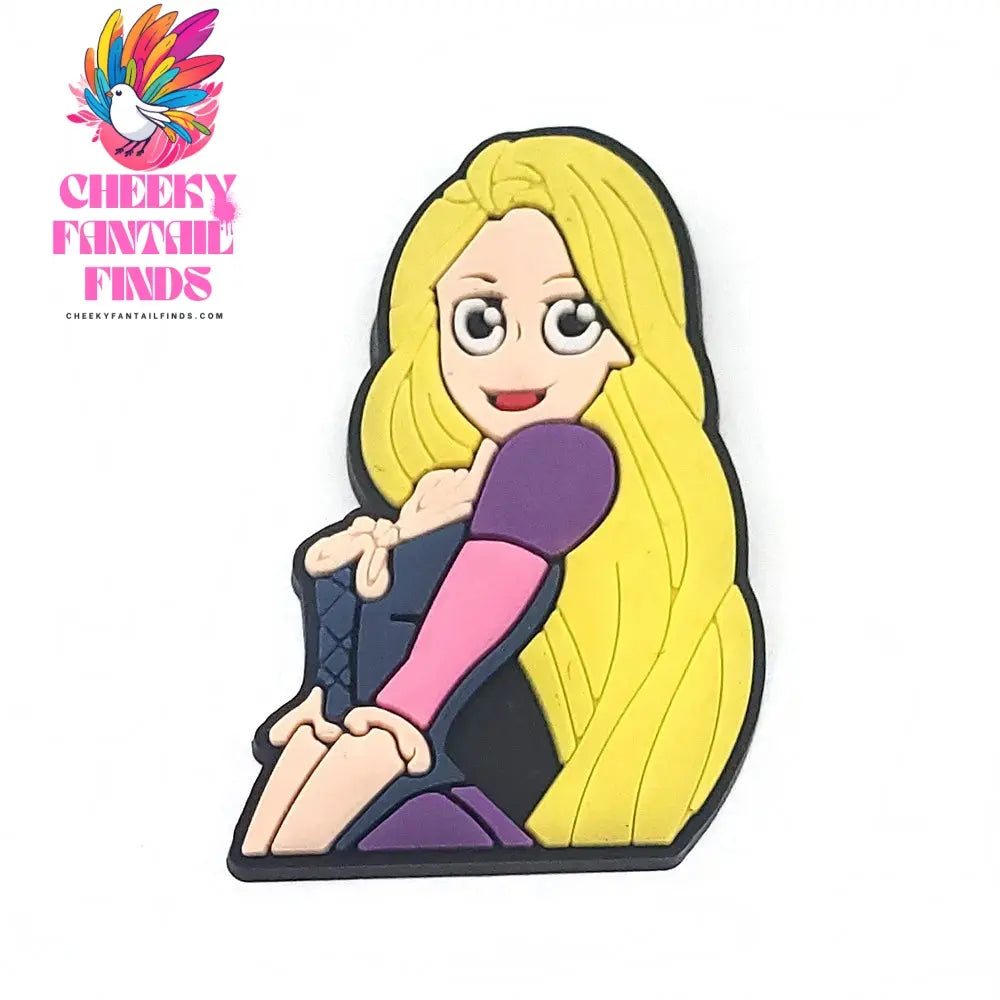 15Pcs Set Princess PVC Sandals Shoe Accessories Charms Decoration Buckle Cute Ornament DIY Wristbands Charms Cheeky Fantail Finds