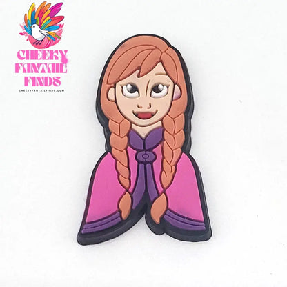 15Pcs Set Princess PVC Sandals Shoe Accessories Charms Decoration Buckle Cute Ornament DIY Wristbands Charms Cheeky Fantail Finds