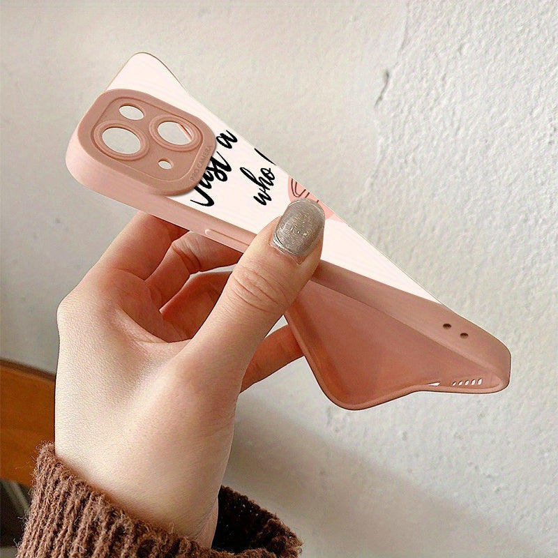 Tea With Milk Artistry - Durable Silicone Phone Case for IPhone 7/8/SE/X/XS/XR/11/12/13/14/15 Pro Max - Trendy Protective Cover with Eye-Catching Pattern