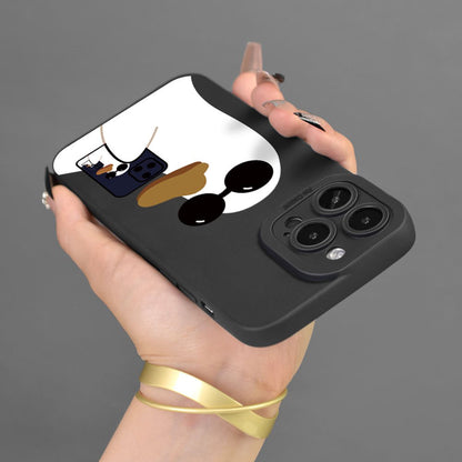 Duck With Sunglasses Pattern Mobile Phone Case Full-Body Protection TPU Soft Rubber Case Colorful: Transparent White Black For Men Women For IPhone 15, 14, 13, 12, 11, XS, XR, X, 7, 8, 6s, Mini, Plus, ProMax, SE