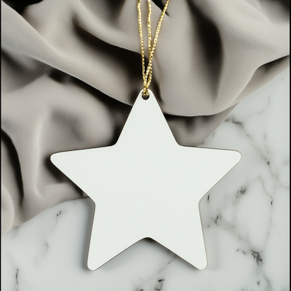 Whippet Dog Dad's Christmas Unique Gift, I Just Want To Be A Stay At Home Whippet Dad, Star Ornament, Gifts from Men to Whippet Dog - Image 3